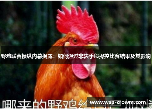 野鸡联赛操纵内幕揭露：如何通过非法手段操控比赛结果及其影响